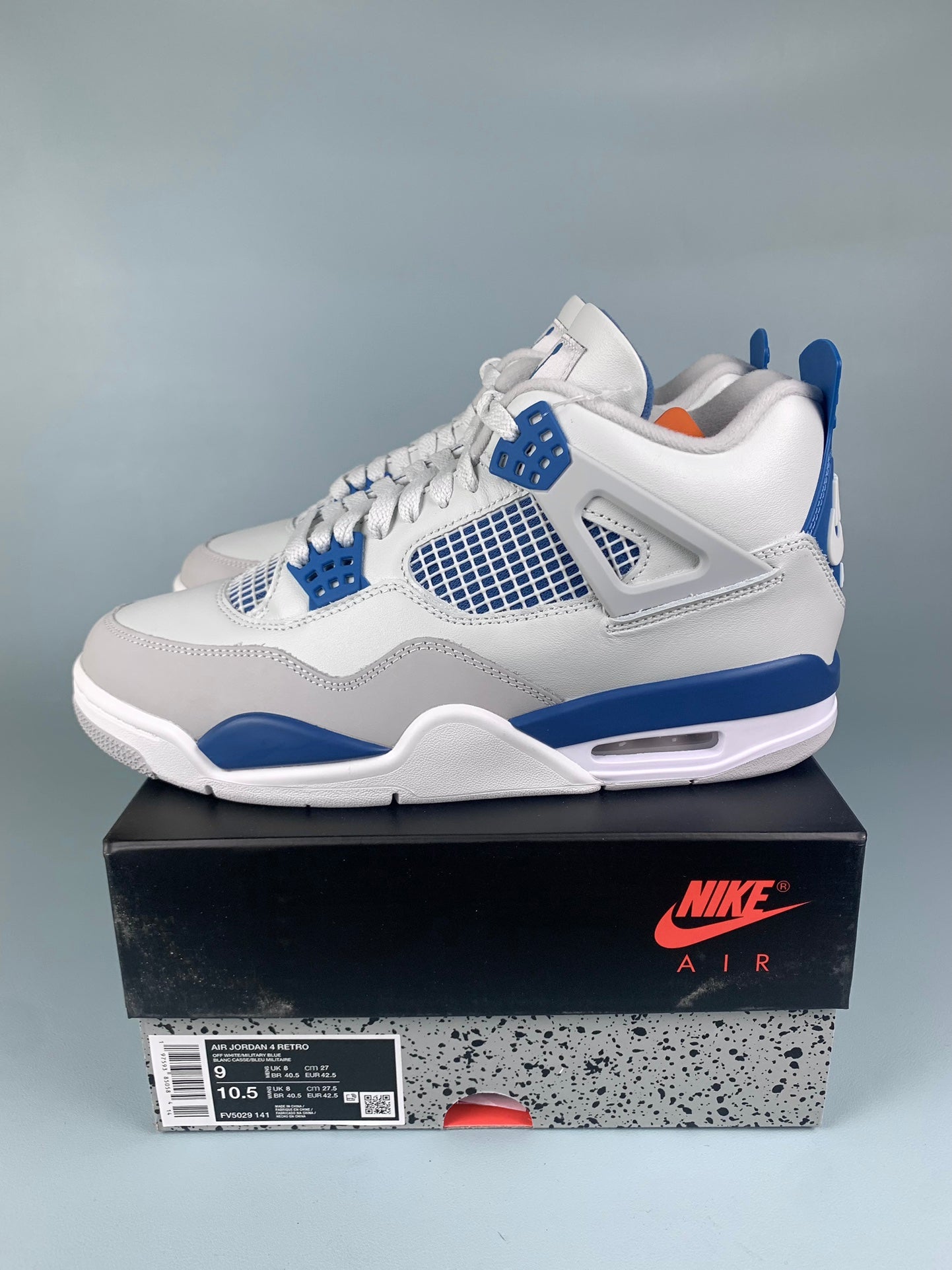 AJ4 Military Blue