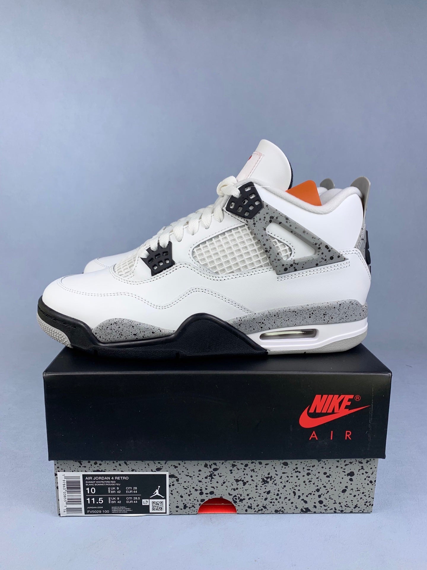 AJ4 OG White Cement