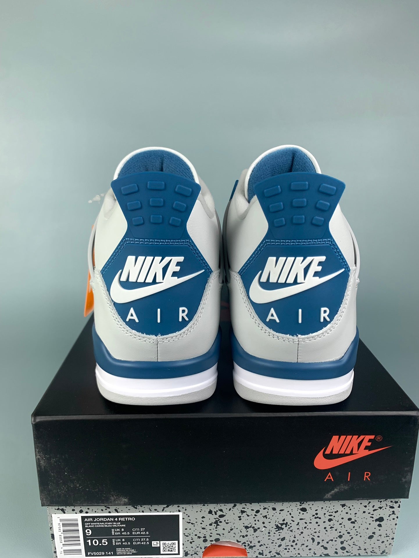 AJ4 Military Blue